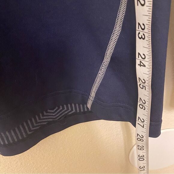 Under Armour mens blue Compression gold gear fleece lined long sleeve top mock S - Picture 5 of 12